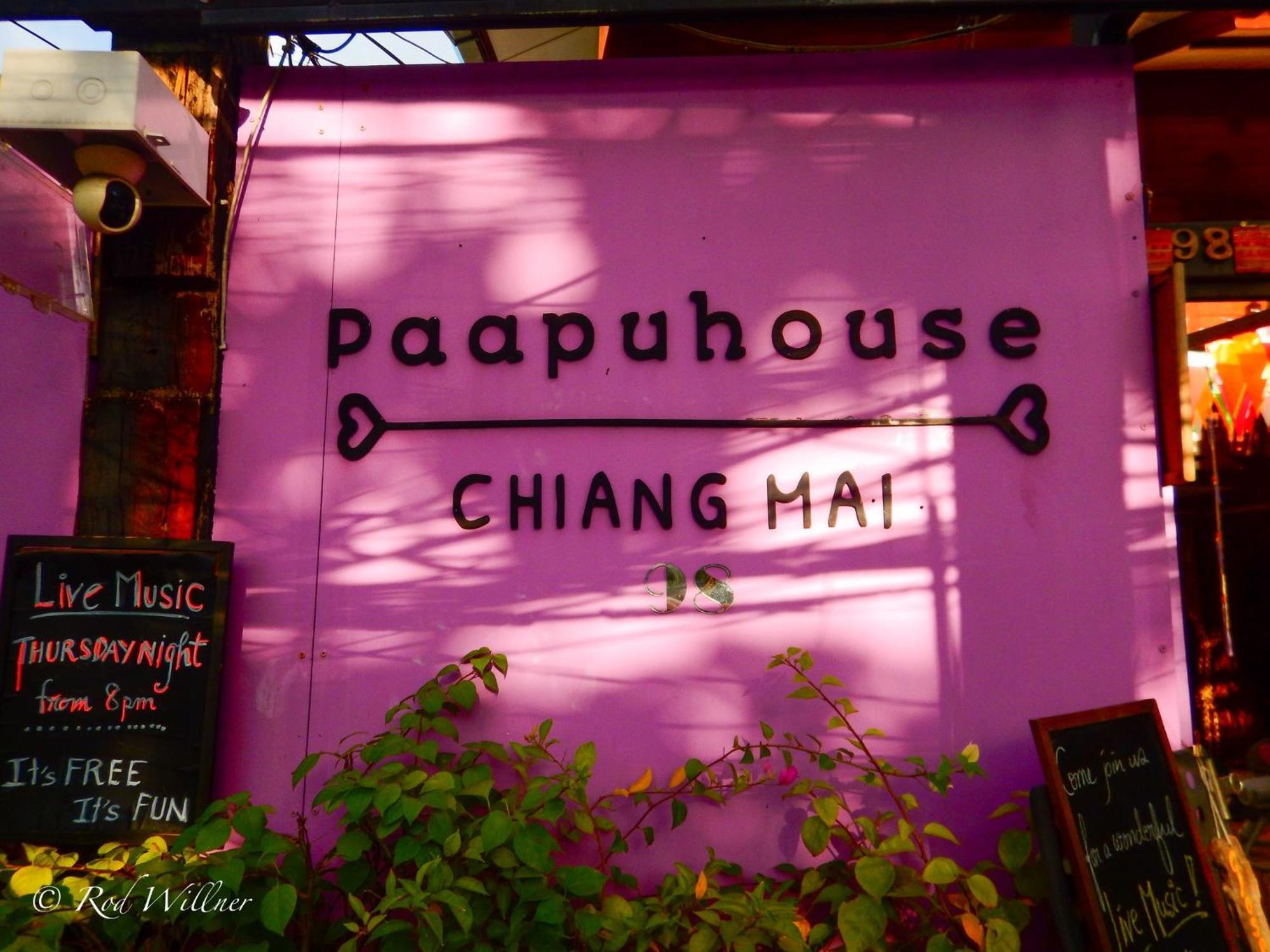 Paapu House Panzió Csiangmaj Kültér fotó